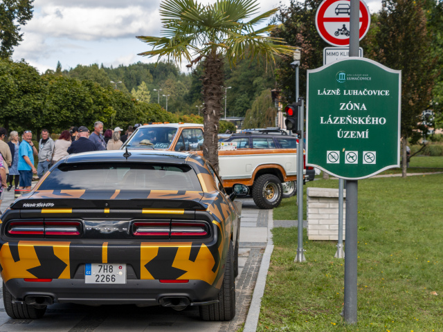 Autá sem prišli z akcie Hippies Car & Bike Show.