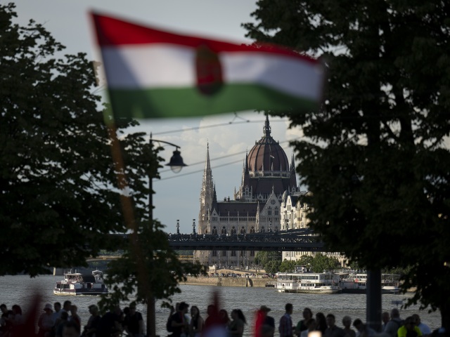 Hungary / Budapest / Flag /