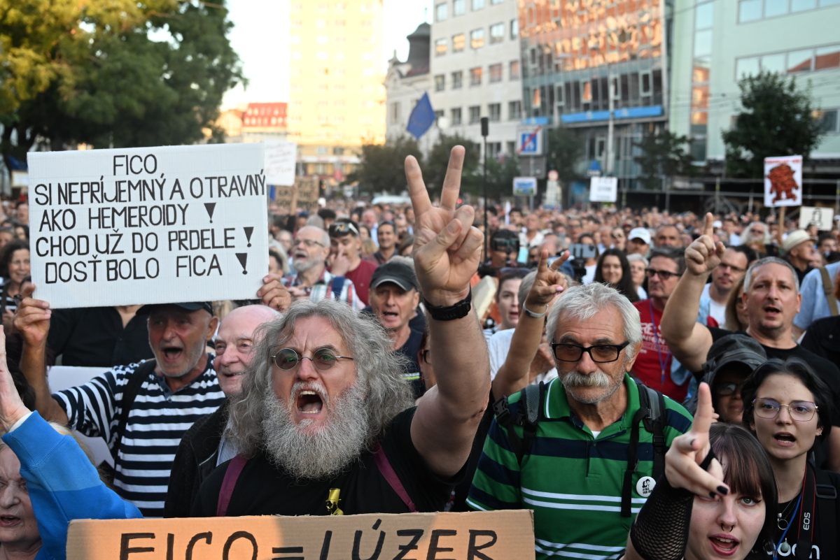 SR Bratislava Protest BAX