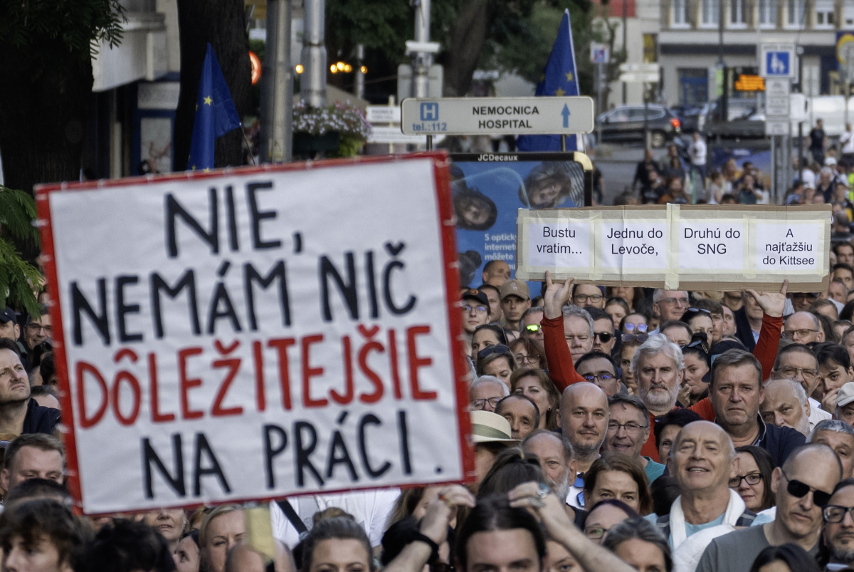 SR Bratislava Protest BAX