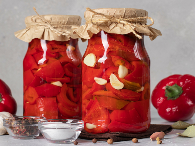 paprika, zaváranie, kapia,