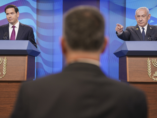 Marco Rubio / Benjamin Netanjahu /