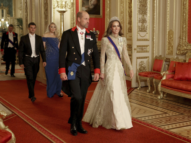 Princ Williams a princezná Kate 