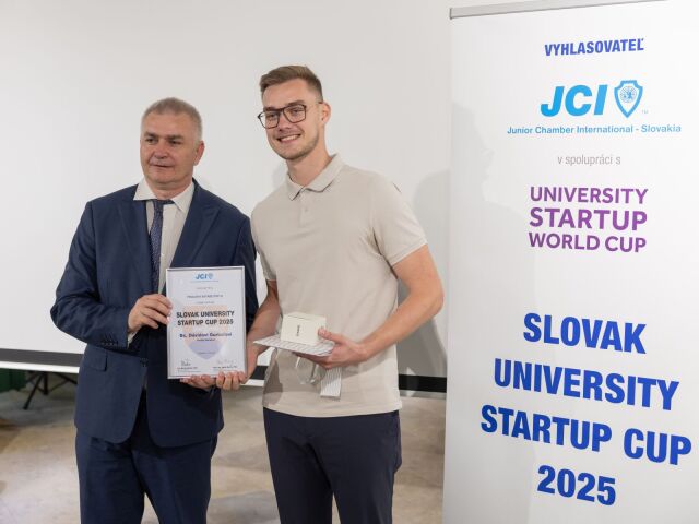 Slovak University Startup Cup 2025, Dávid Gurbaľ