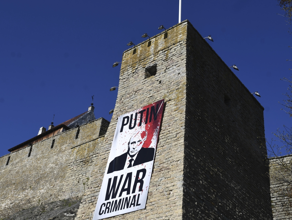 putin estónsko Narv
