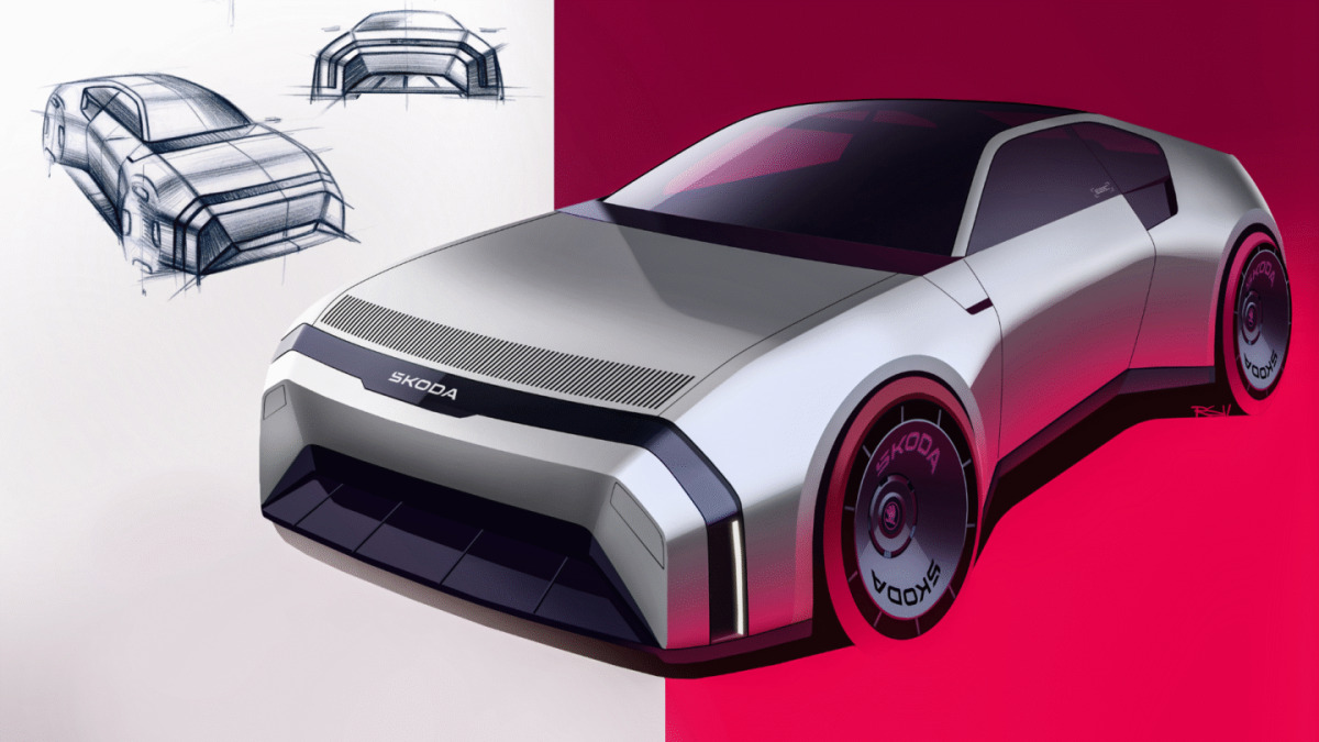 Škoda 110 R - virtuálny koncept 2025