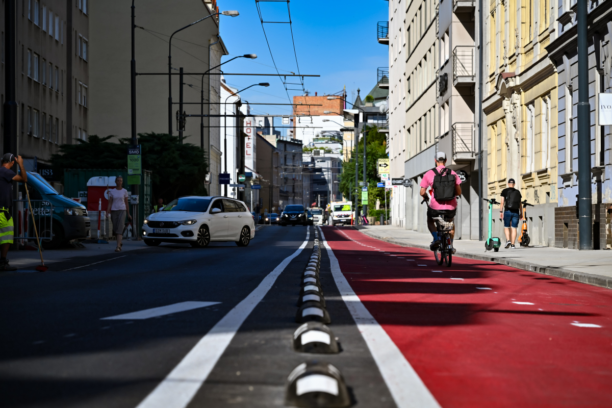 SR Bratislava Dunajská ulica rekonštrukcia