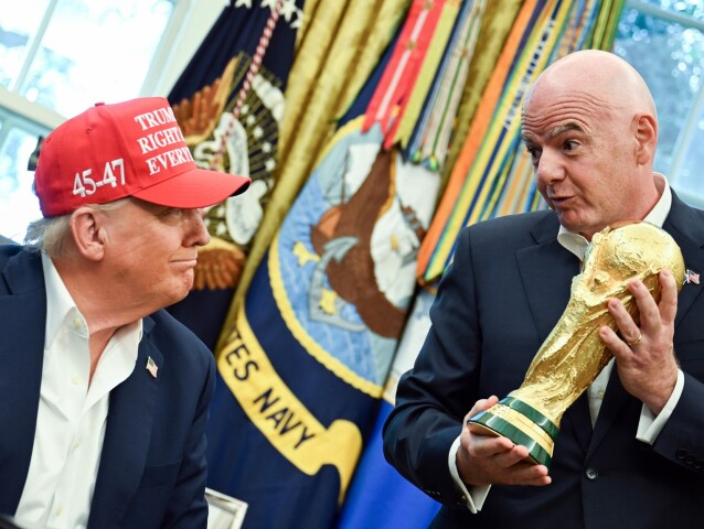 Donald Trump, Gianni Infantino