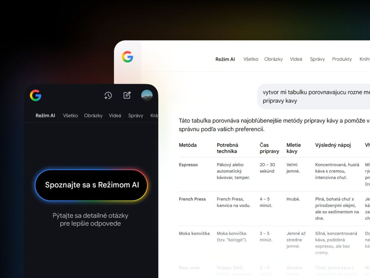 Google, Režim AI, vyhľadávanie