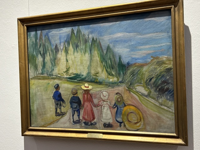rozpravkovy les, Edvard Munch