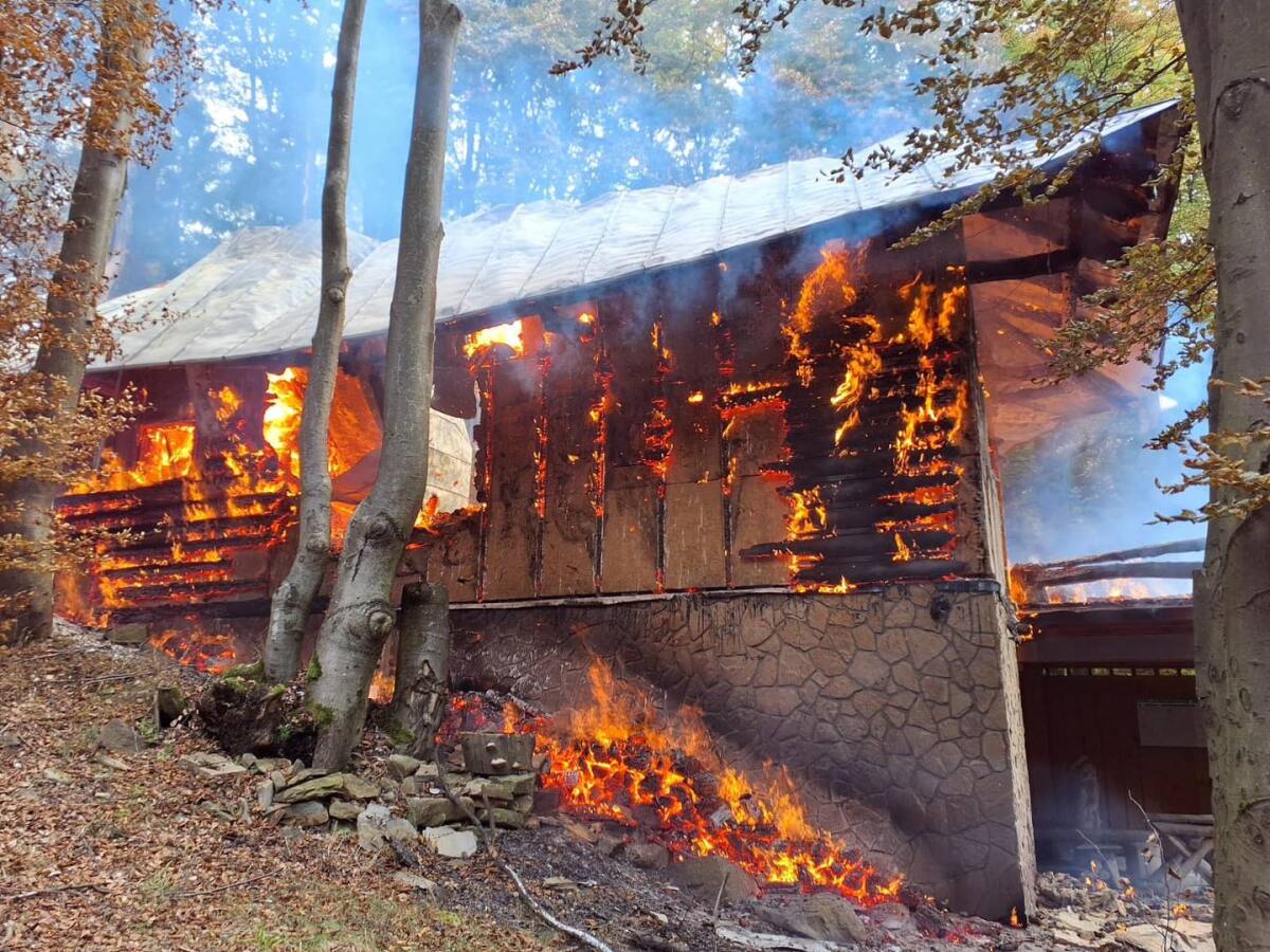 požiar Oščadnica