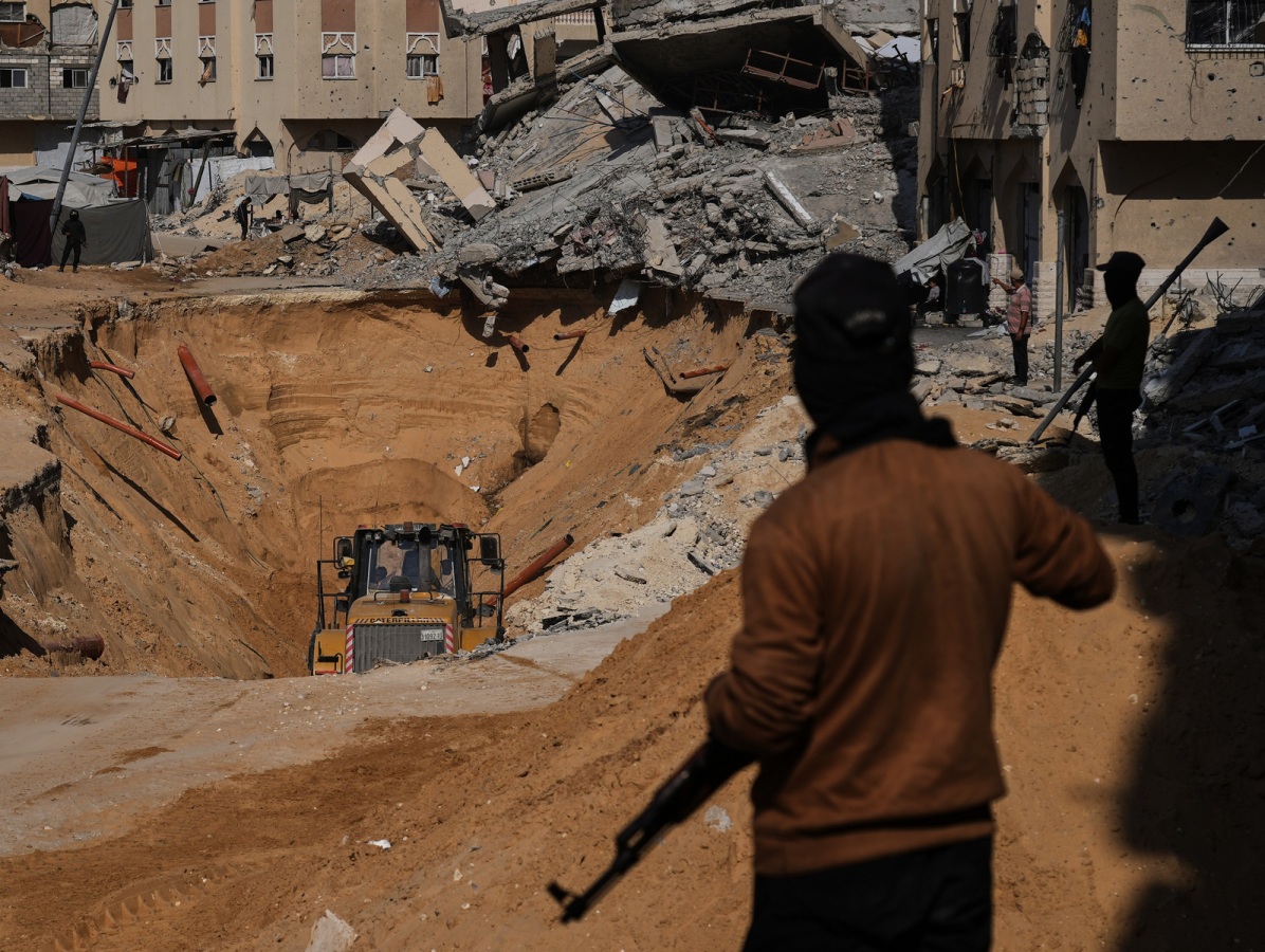 Israel Palestinians Gaza hostages