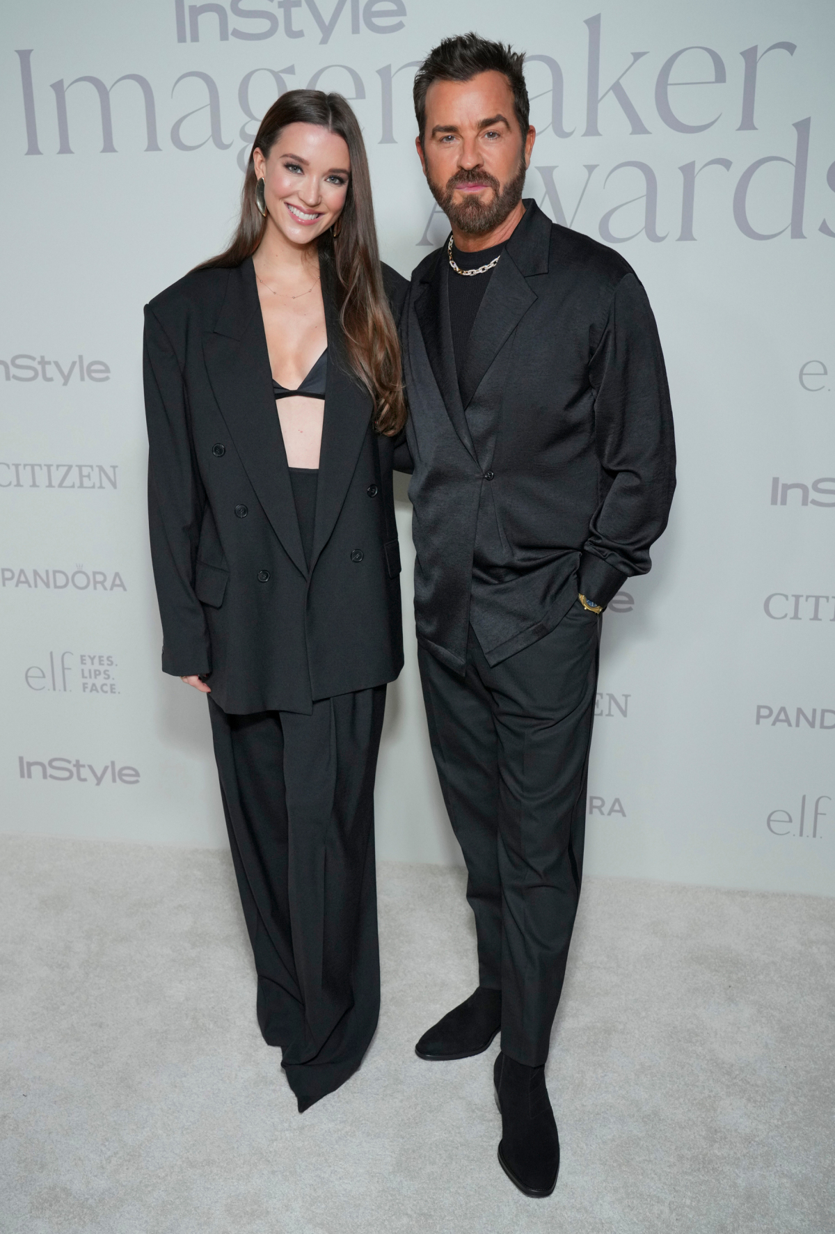 Nicole Brydon Bloom a jej manžel - herec Justin Theroux.