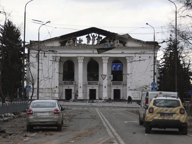 Ukraine Mariupol Theater Airstrike