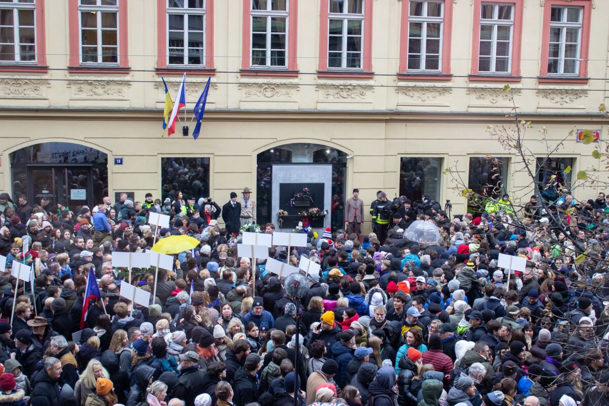 ČR SR Nežná revolúcia výročie oslavy