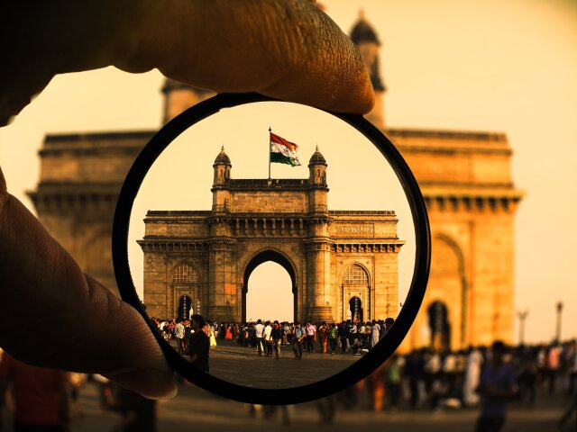 India, Bombaj, palác, cestovanie