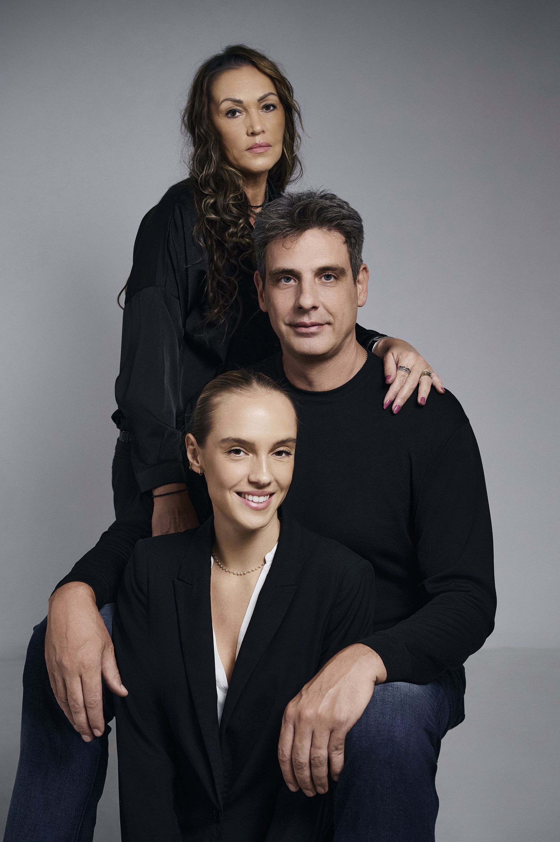 Rodinka Kravárikovcov - mama Maja, otec Andrej, dcéra Michaela.