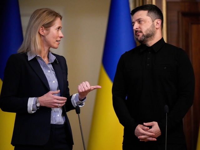 Volodymyr Zelenskyj, Kaja Kallasová