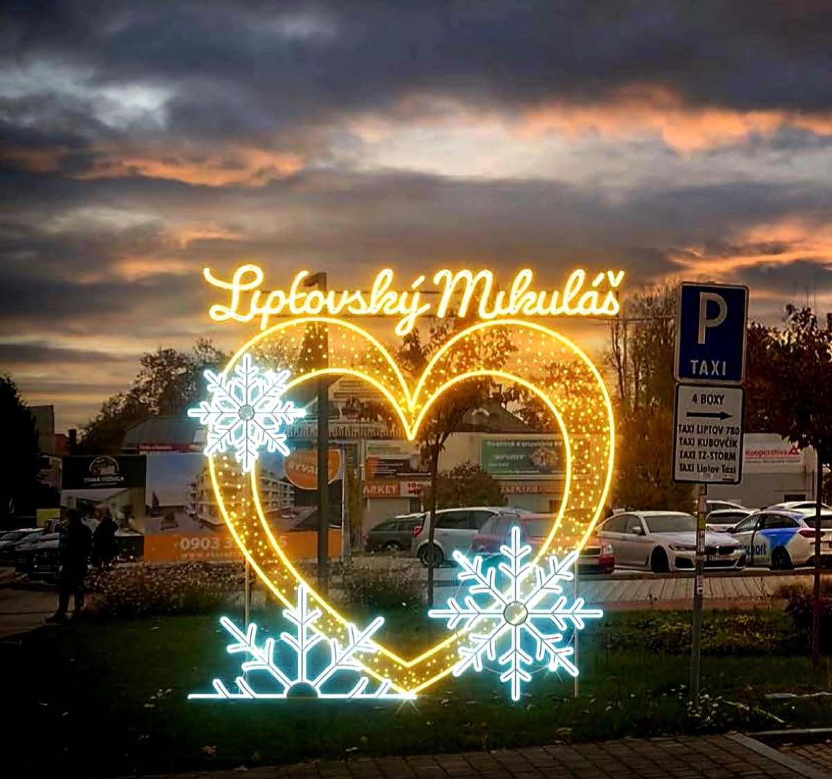 vianočná výzdoba, Liptovský Mikuláš