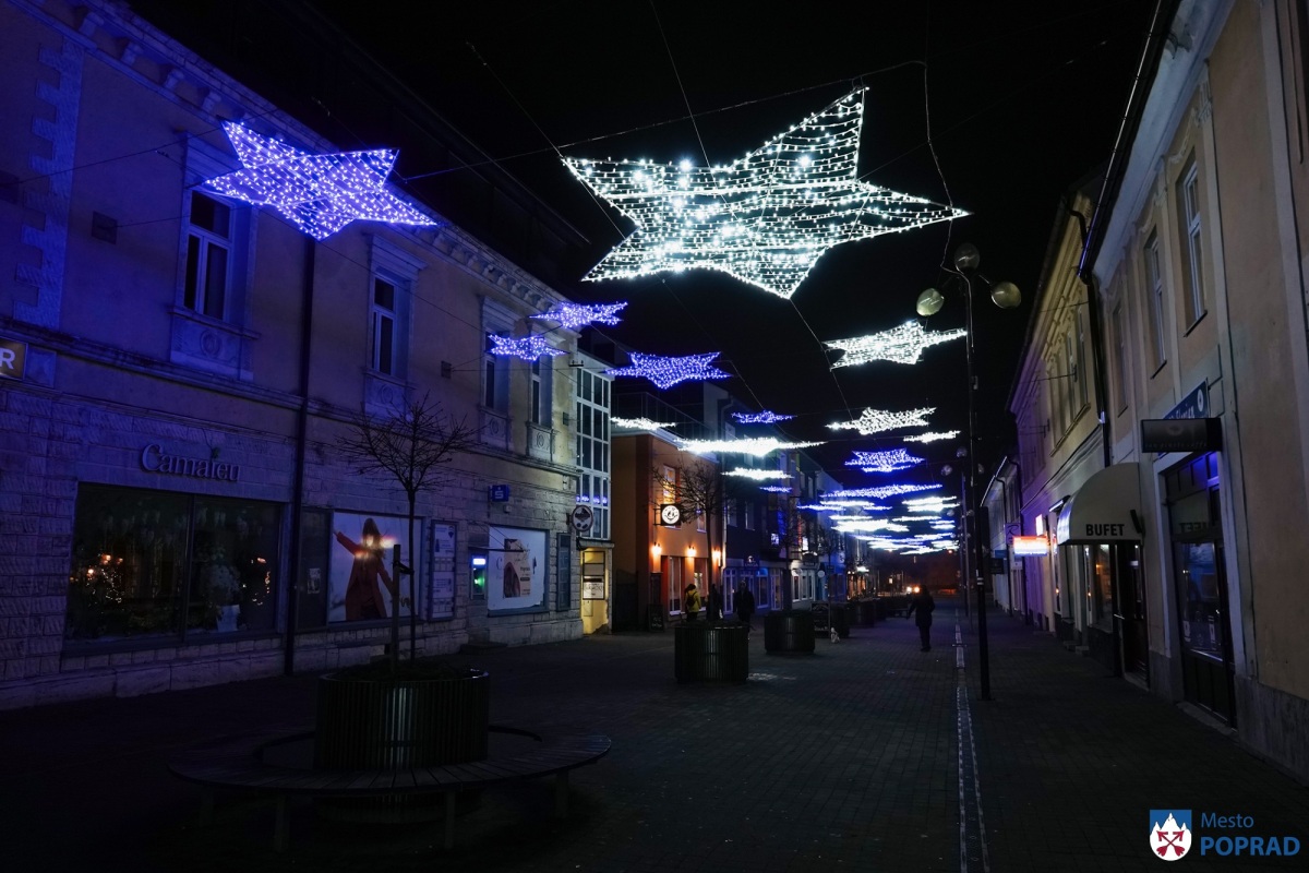 vianočná výzdoba, Poprad