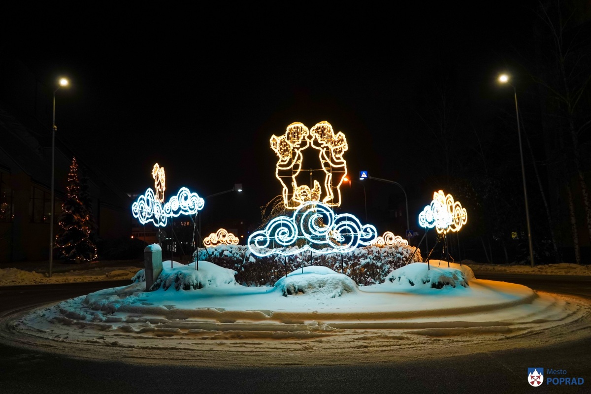 vianočná výzdoba, Poprad