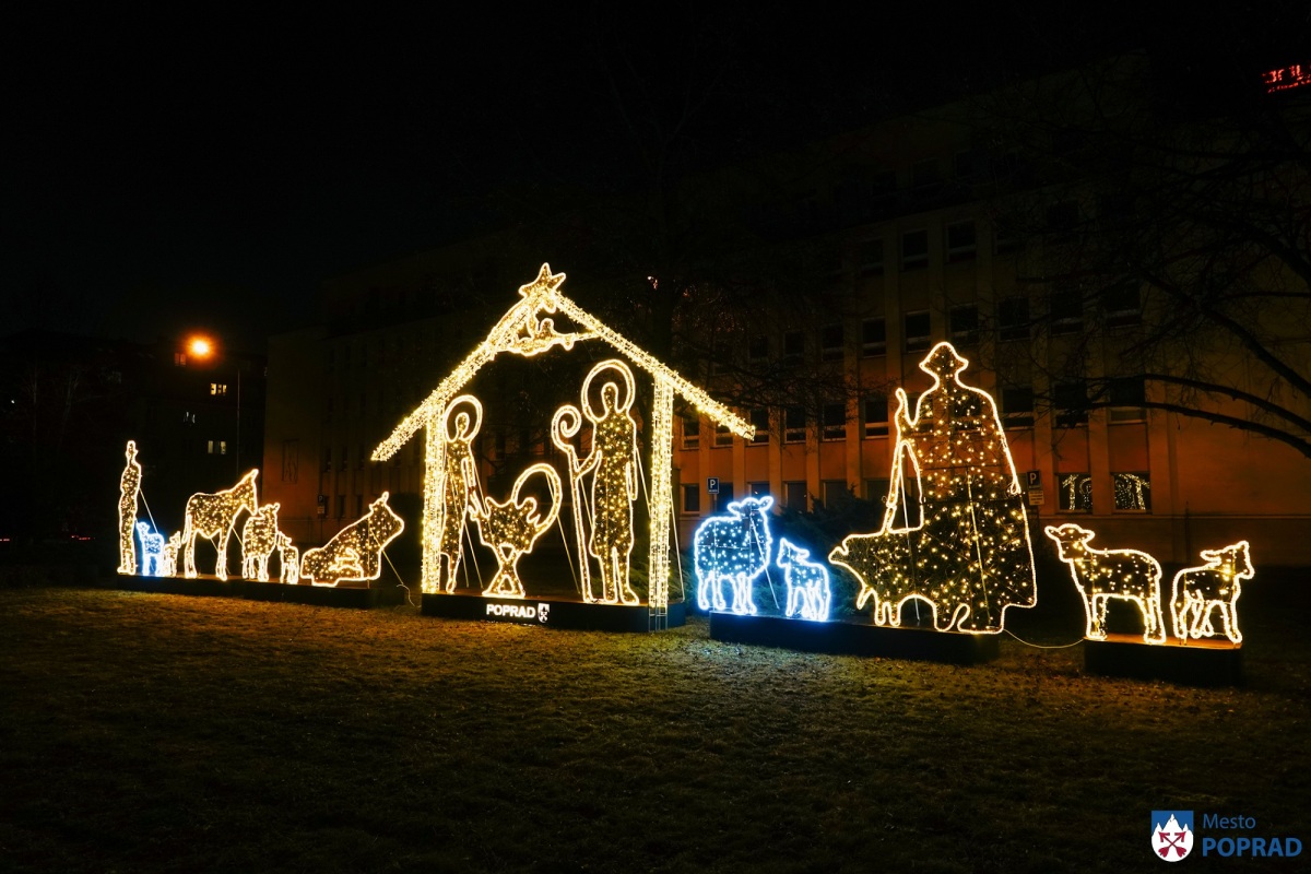 vianočná výzdoba, Poprad