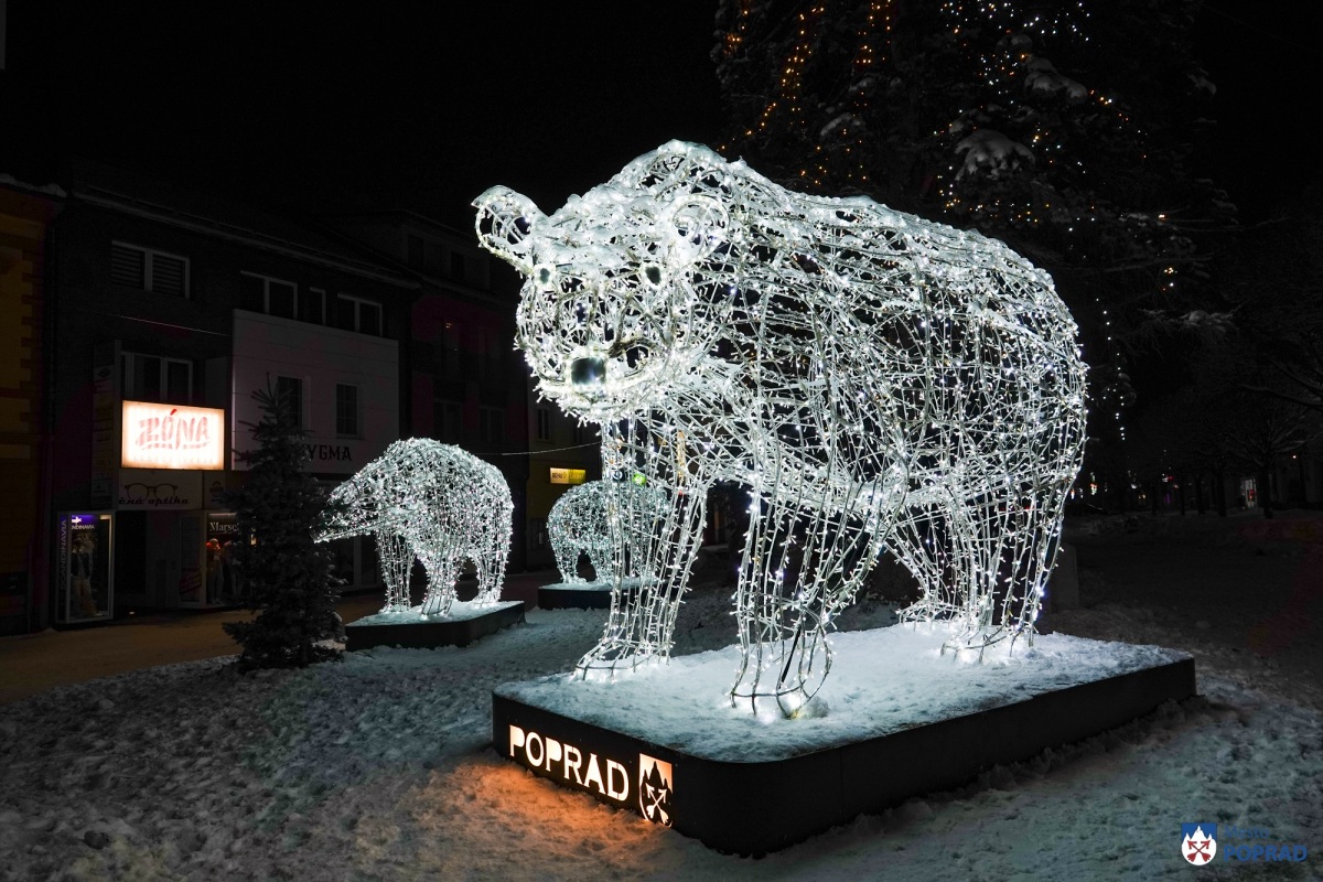 vianočná výzdoba, Poprad