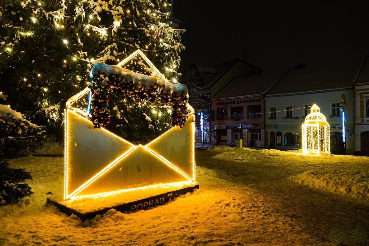 vianočná výzdoba, Poprad