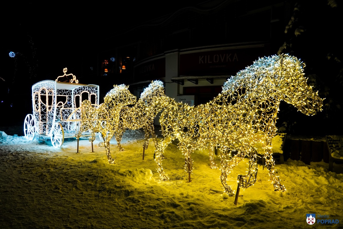 vianočná výzdoba, Poprad