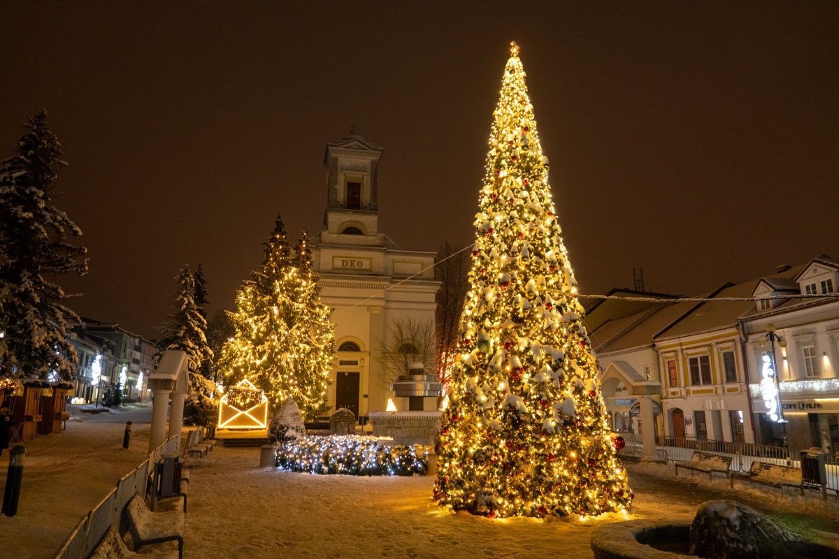 vianočná výzdoba, Poprad