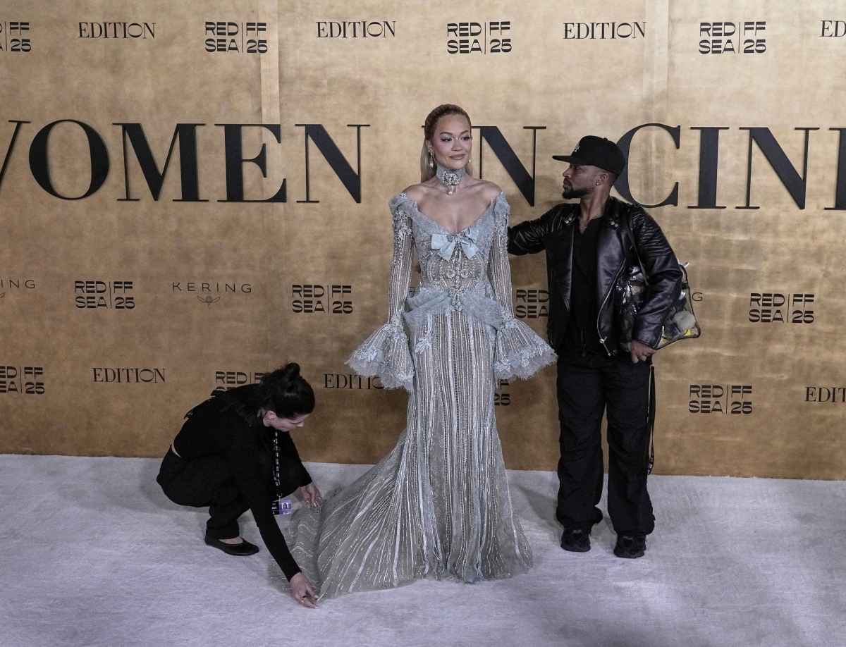 Speváčka Rita Ora.