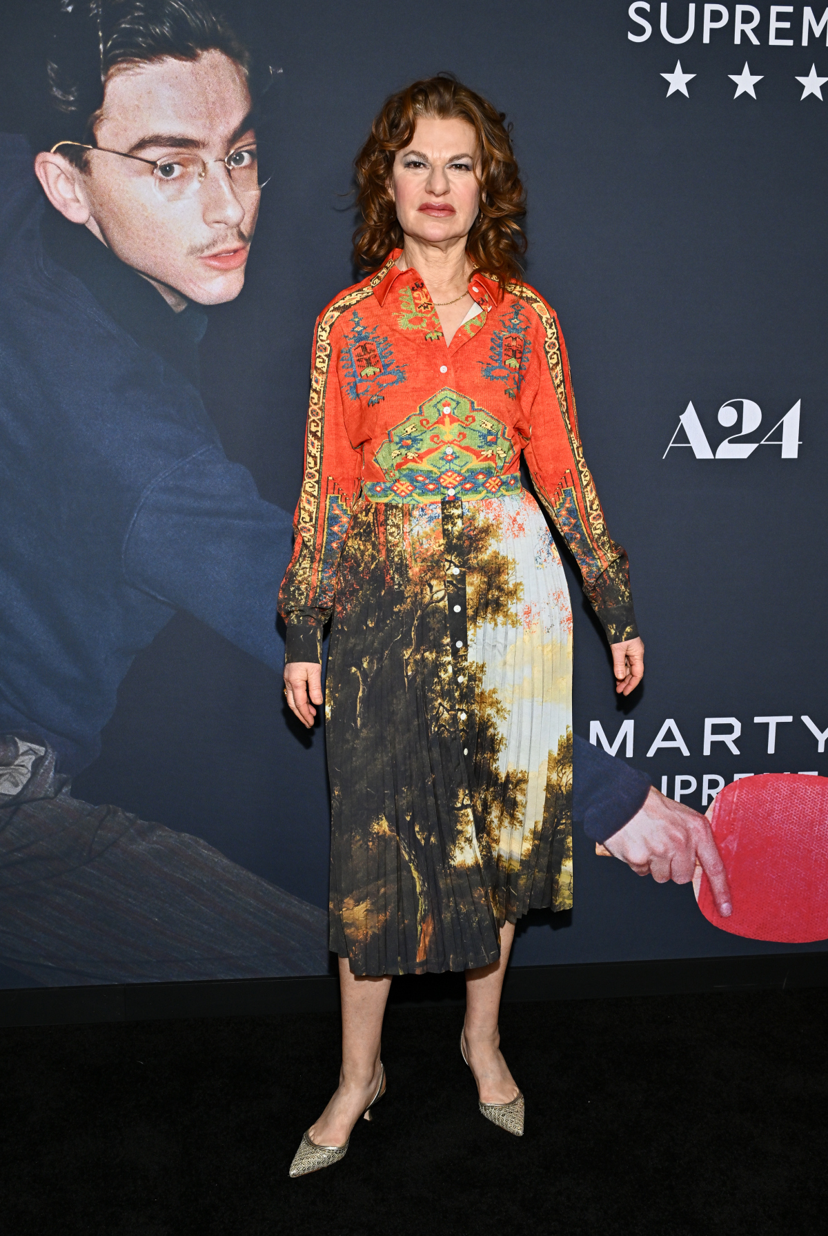 Herečka Sandra Bernhard.