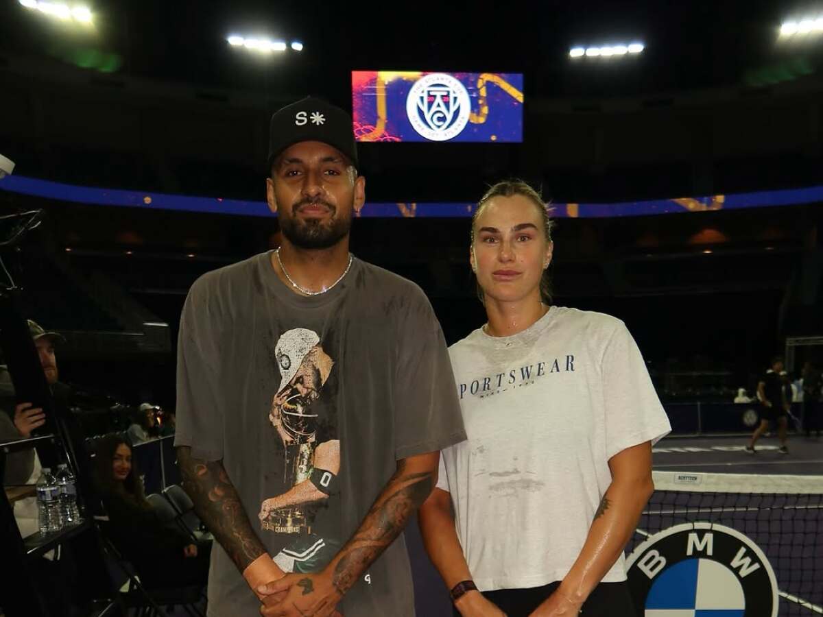 Nick Kyrgios, Aryna Sabalenková
