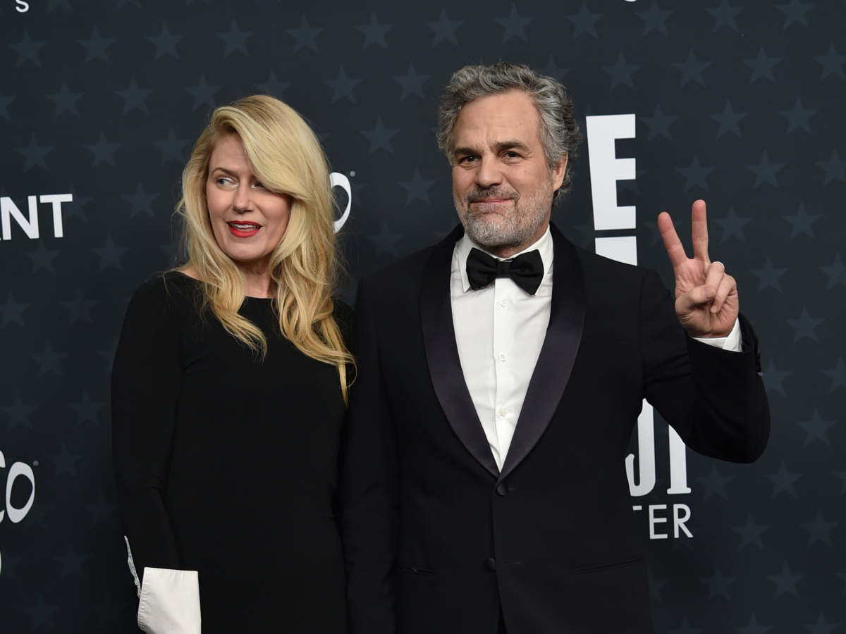 Herec Mark Ruffalo a jeho manželka Sunrise Coigney.