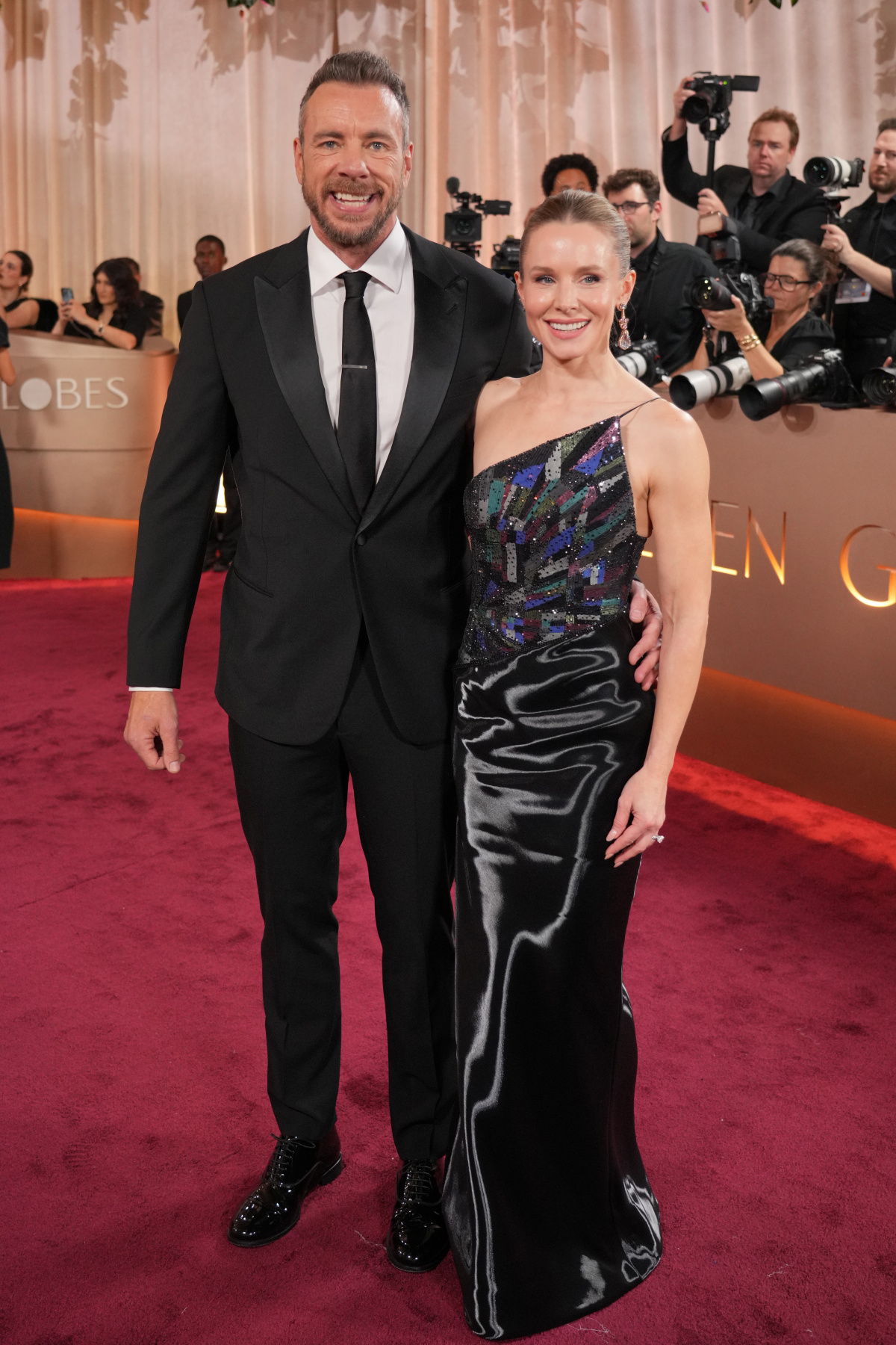 Herec Dax Shepard a jeho manželka Kristen Bell.
