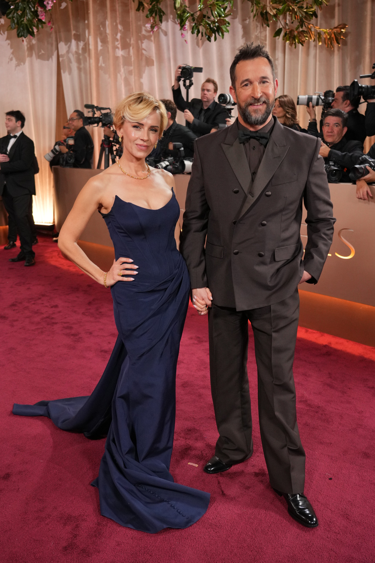 Herec Noah Wyle a jeho manželka Sara Wells.