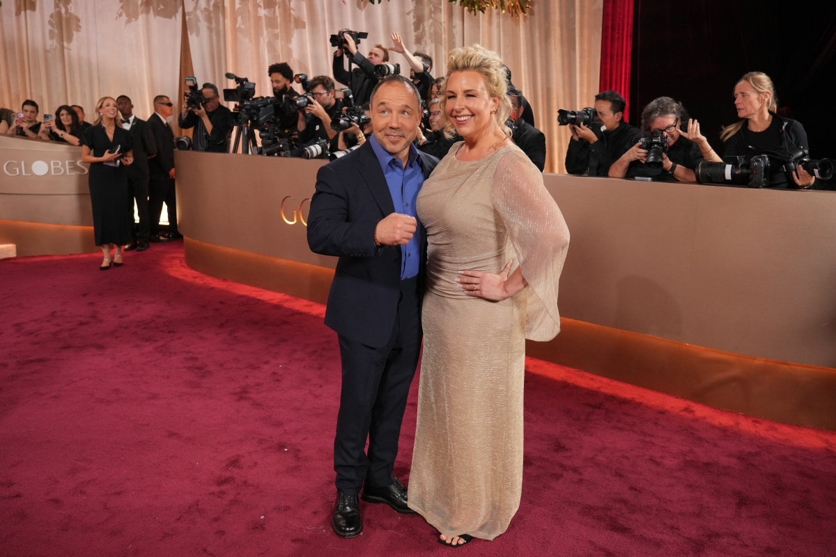Herec Stephen Graham a jeho manželka Hannah Walters.