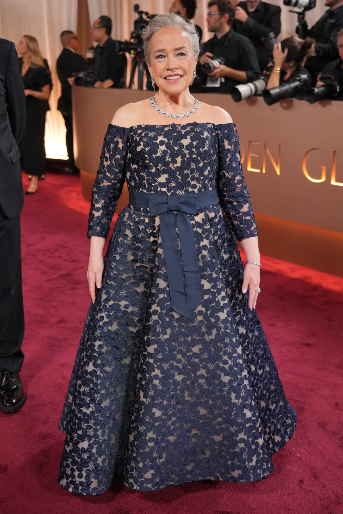 Herečka Kathy Bates predviedla štíhlu postavu. 