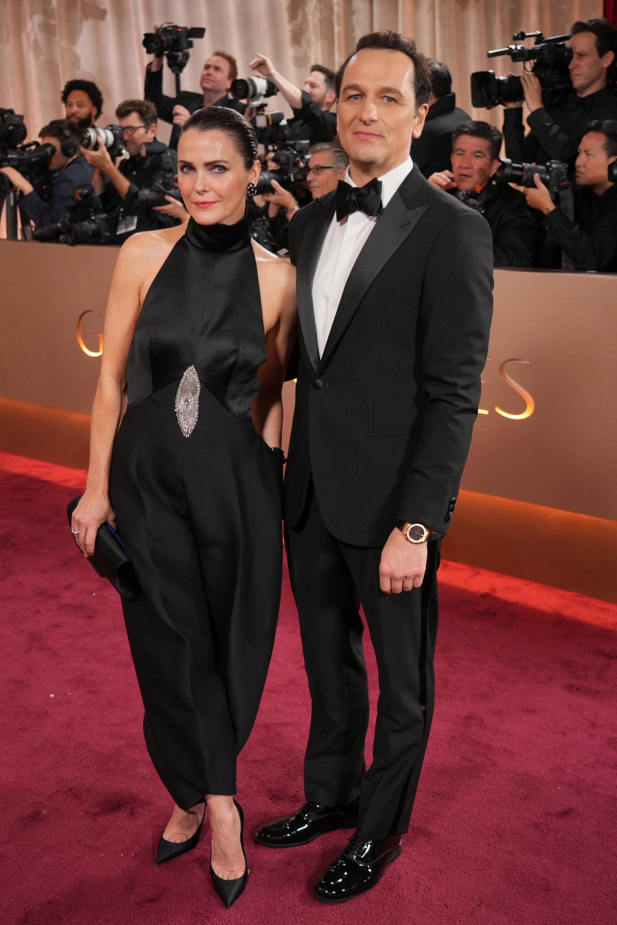 Herečka Keri Russell a jej manžel Matthew Rhys.