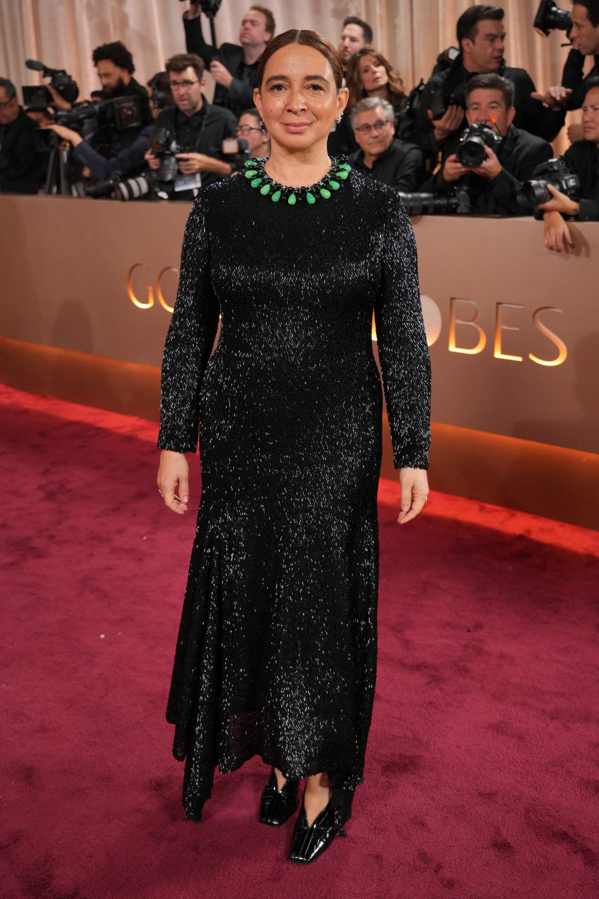 Herečka Maya Rudolph v šatách z dielne Chanel. 