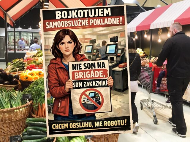 bojkot samoobsluznych pokladni