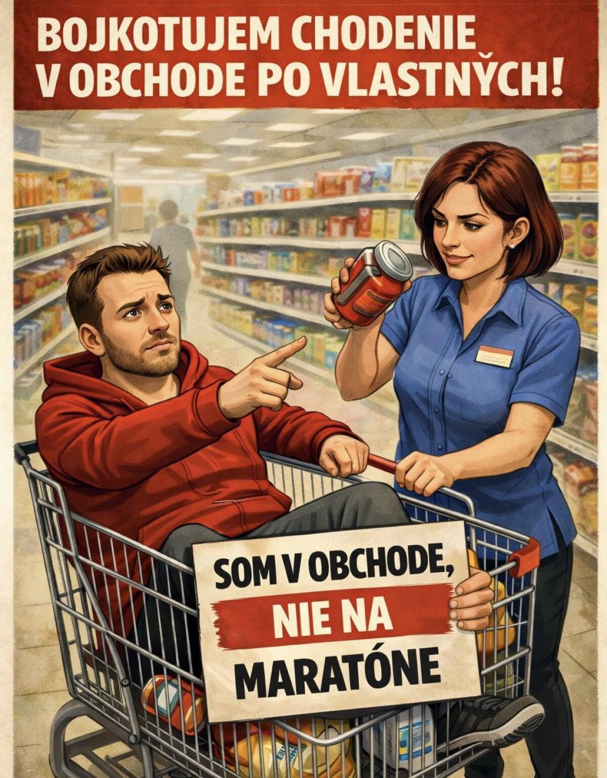 bojkot samoobslužných pokladní