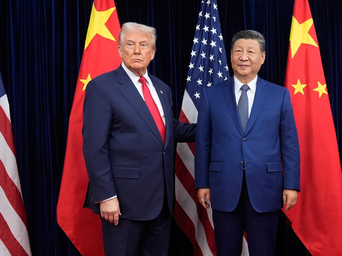 Donald Trump / Si Ťin-pching /