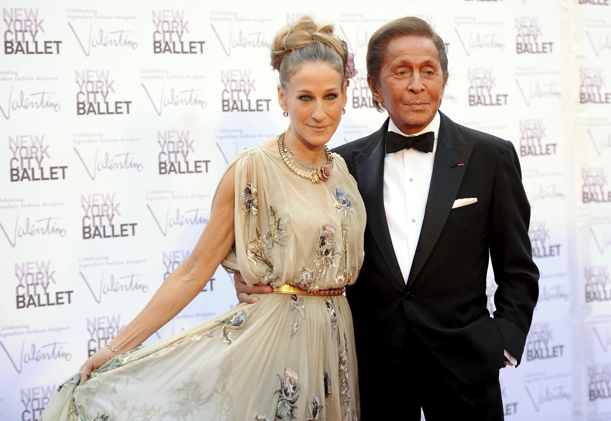 Sarah Jessica Parker a Valentino Garavani