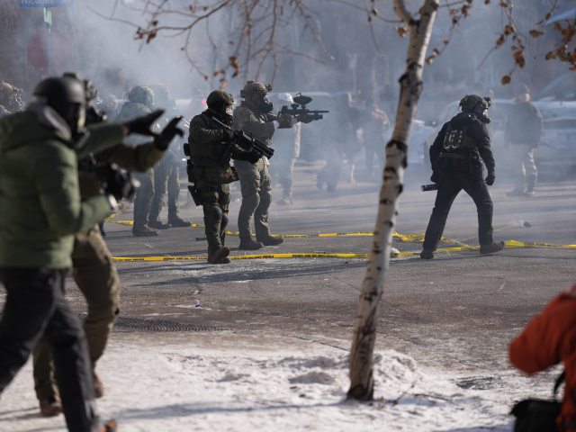 Minnesota protest streľba