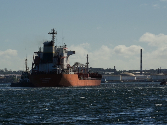 kuba havana ropný tanker