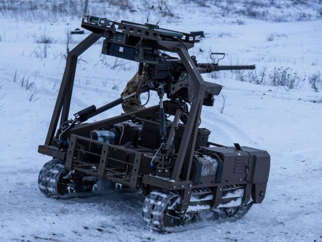 Ukrajinský robot, vojna na Ukrajine