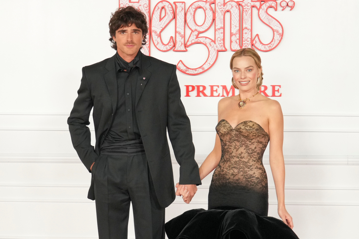 Jacob Elordi a herečka Margot Robbie 