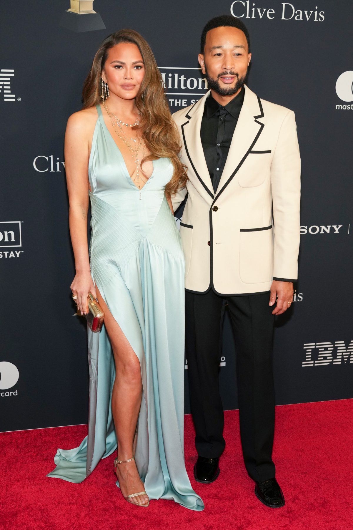 Modelka a kuchárka Chrissy Teigen a jej manžel - spevák John Legend.