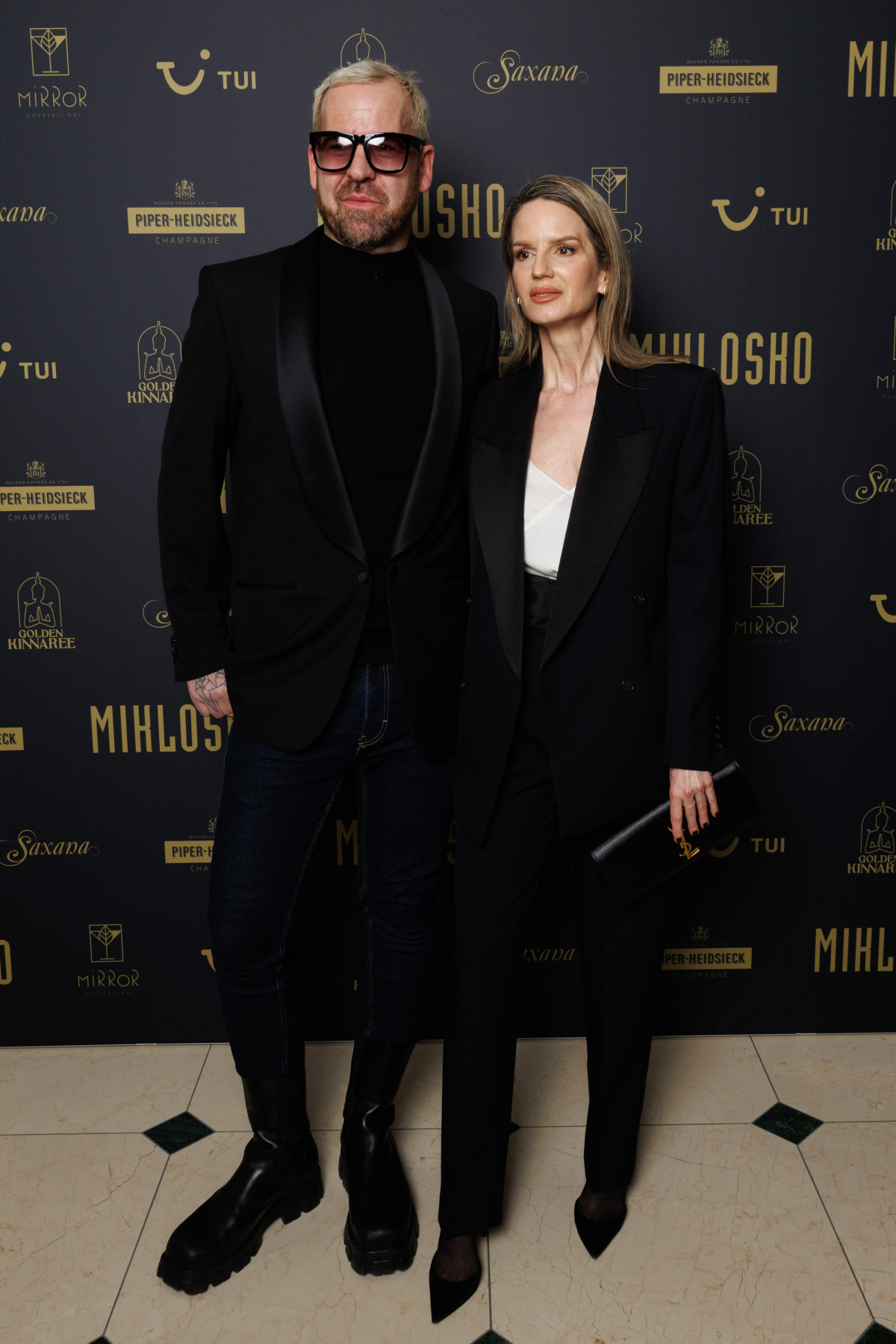 Dizajnér Fero Mikloško a štylistka Zuzana Kanisová. 
